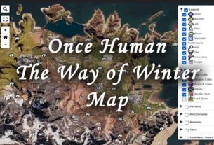 once human the way of winter map