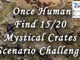 find 15 mystical crates scenario challnege