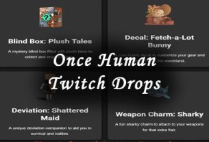 once human twitch drops palworld