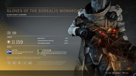 Gloves of the Borealis Monarch