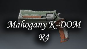 Mahogany K-DOM R4
