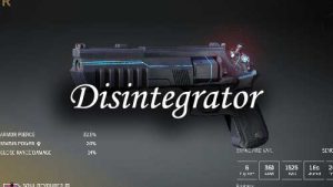 disintegrator legendary