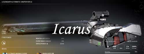 icarus legendary