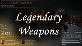 legendary weapons list
