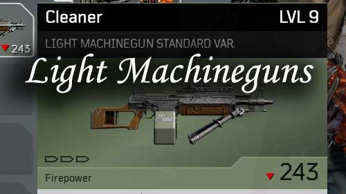 light machinegun list