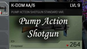 pump action shotgun image