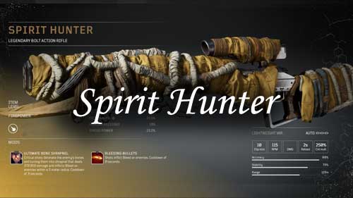 spirit hunter legendary