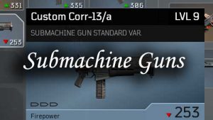 submachine guns list images