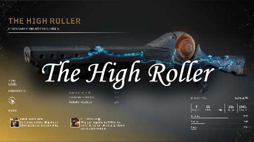 the high roller legendary