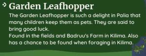 palia garden leafhopper
