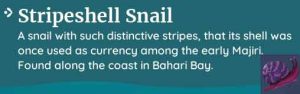 palia stripeshell snail