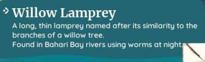 palia willow lamprey