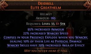 Deidbell Elite Greathelm