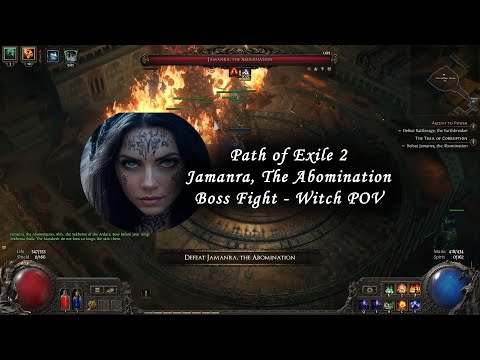 Jamanra, The Abomination in Path of Exile 2 Act 2