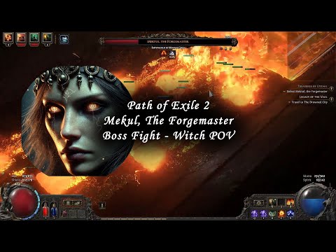 Mektul the Forgemaster Boss Battle in Path of Exile 2