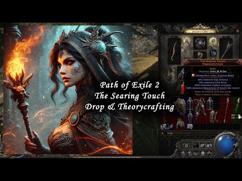 The Searing Touch Pyrophyte Staff in Path of Exile 2