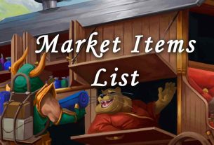 market items list