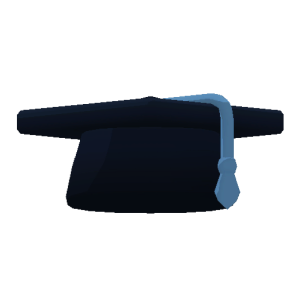 Business Graduation Cap — Spiritvale Cosmetic icon