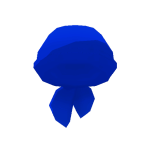 Blue Bandit Bandana — Spiritvale Cosmetic icon