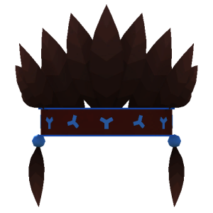 Feathered Crown Brown — Spiritvale Cosmetic icon