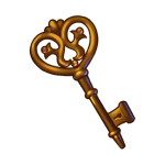 Antique Key — Spiritvale Material icon