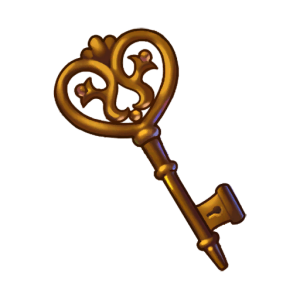 Antique Key — Spiritvale Material icon