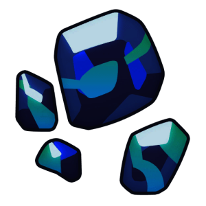 Azurite Piece — Spiritvale Material icon