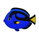 Blue Tang — Spiritvale Material icon