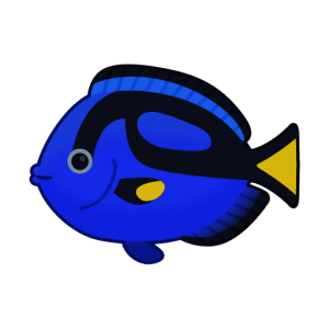 Blue Tang — Spiritvale Material icon