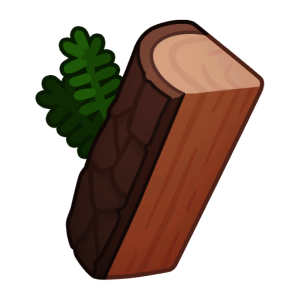Dark Bark Piece — Spiritvale Material icon