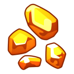 Gold Ore Piece — Spiritvale Material icon