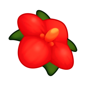Hibiscus — Spiritvale Material icon