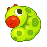 Larva — Spiritvale Material icon