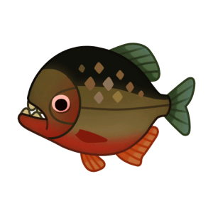 Piranha — Spiritvale Material icon
