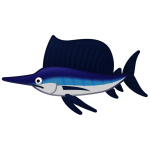 Sailfish — Spiritvale Material icon