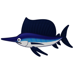 Sailfish — Spiritvale Material icon