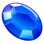 Sapphire — Spiritvale Material icon