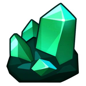 Vulkanite Crystal — Spiritvale Material icon