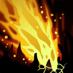 Flame Ground — Spiritvale Skill icon