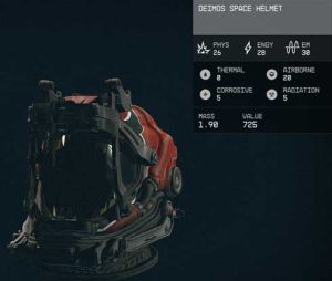 deimos space helmet
