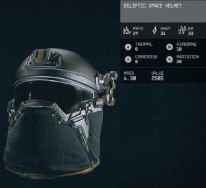 ecliptic space helmet