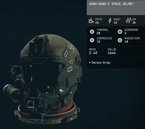 gran-gran's space helmet