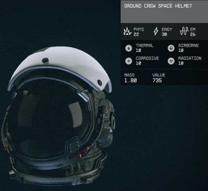 ground crew space helmet