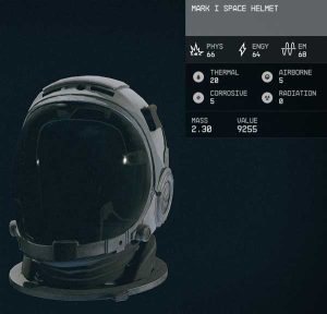 mark i space helmet