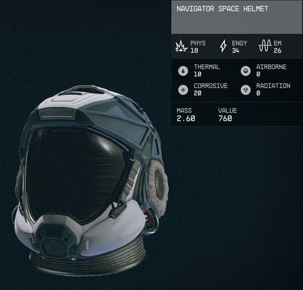 navigator space helmet