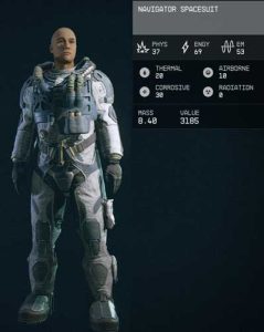 navigator spacesuit