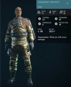 peacemaker spacesuit