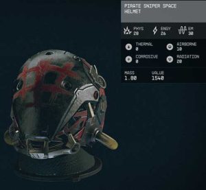 pirate sniper space helmet