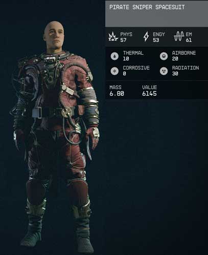 pirate sniper spacesuit