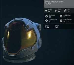 space trucker space helmet
